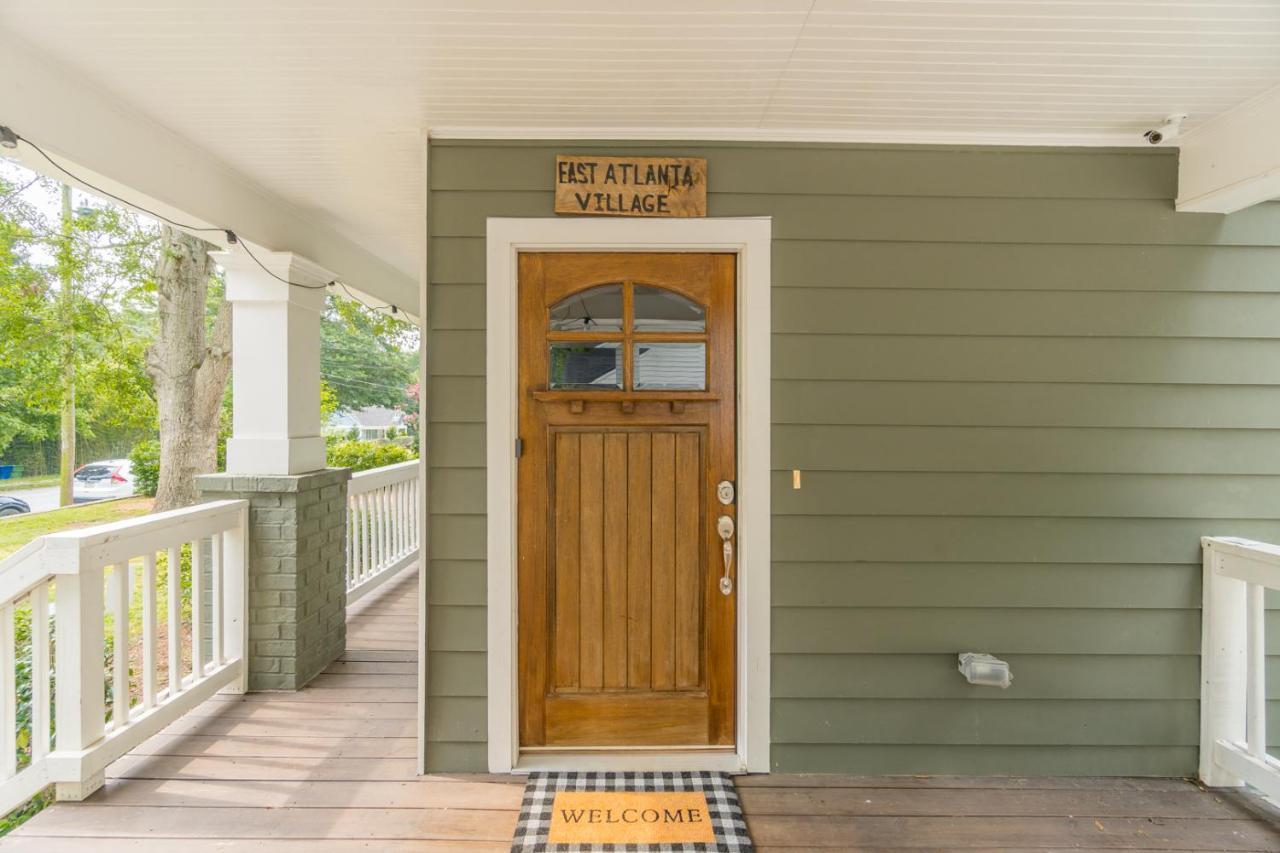 Modern Cozy Bungalow In East Atlanta Village Exterior photo